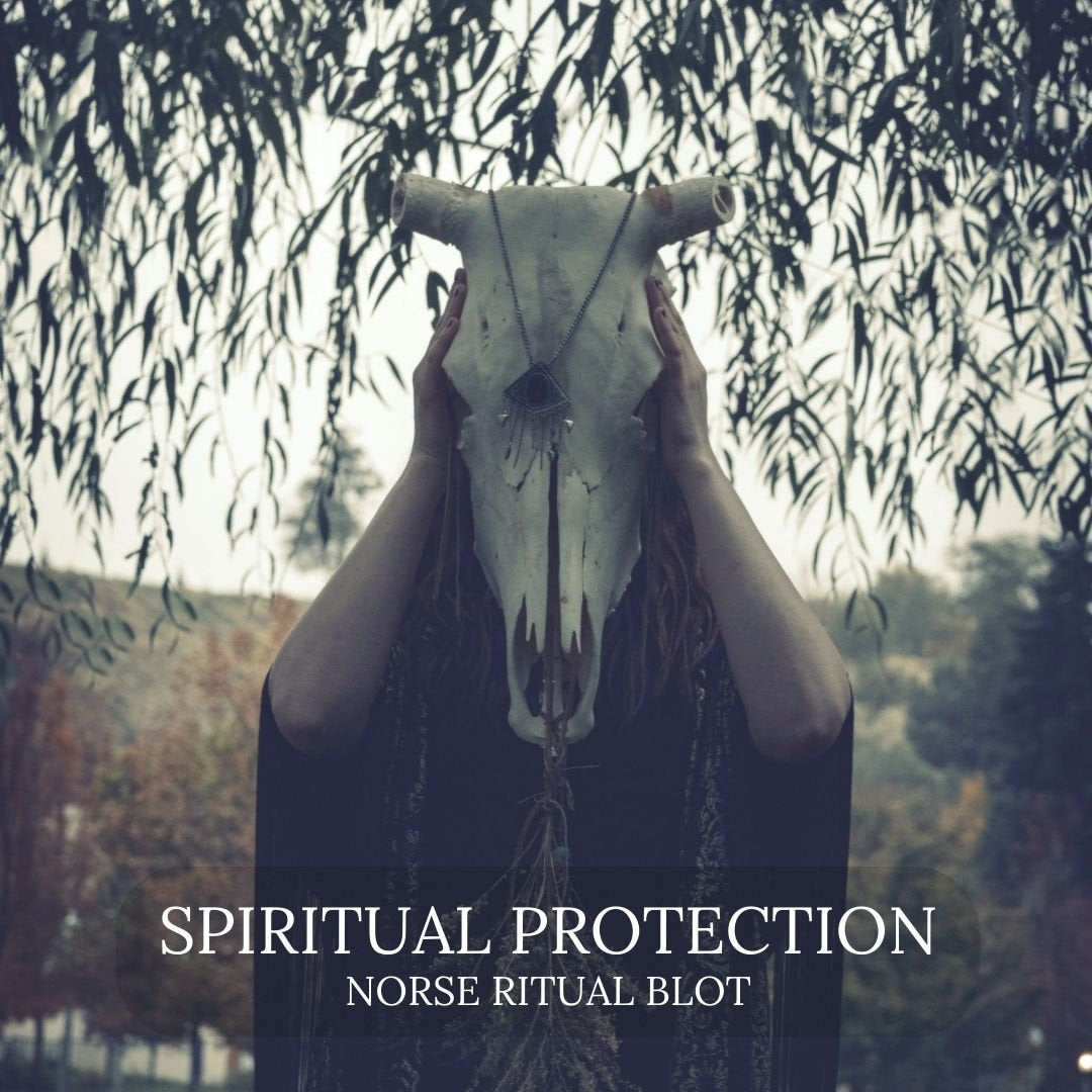 Norse blot for spiritual protection - spell casting witchcraft