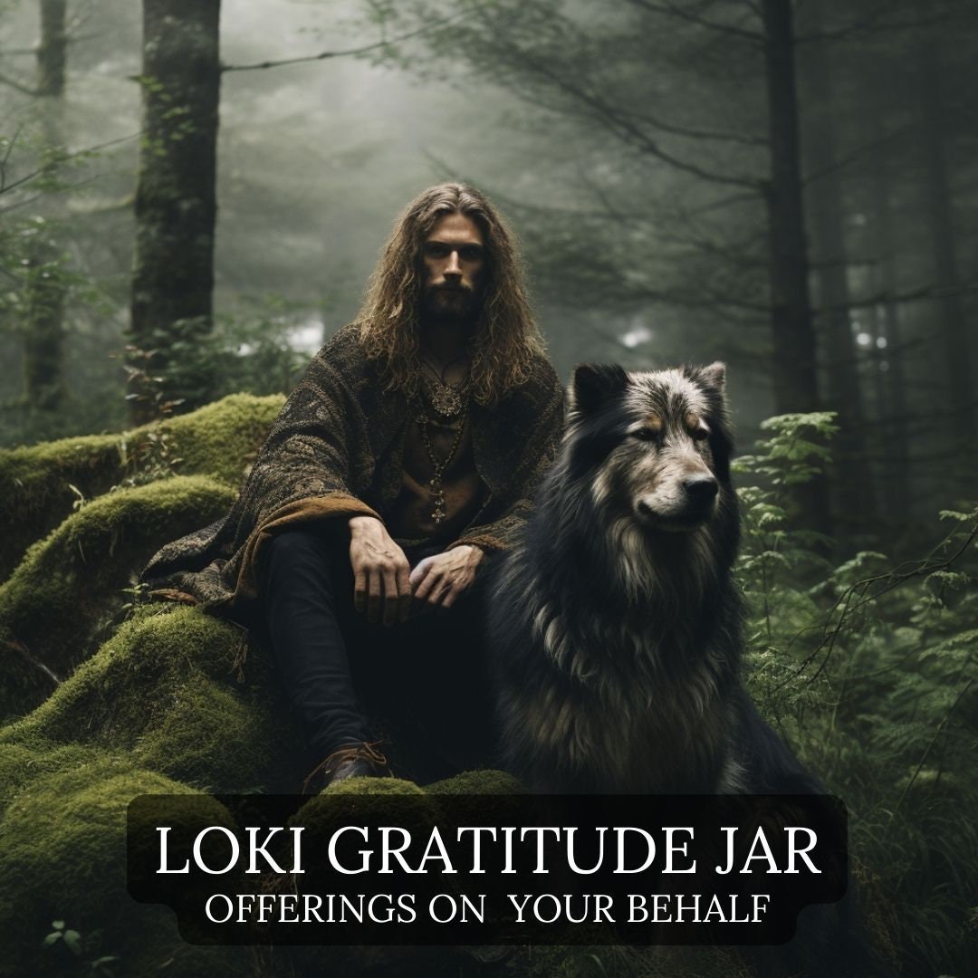 Loki Gratitude and Offering Jar