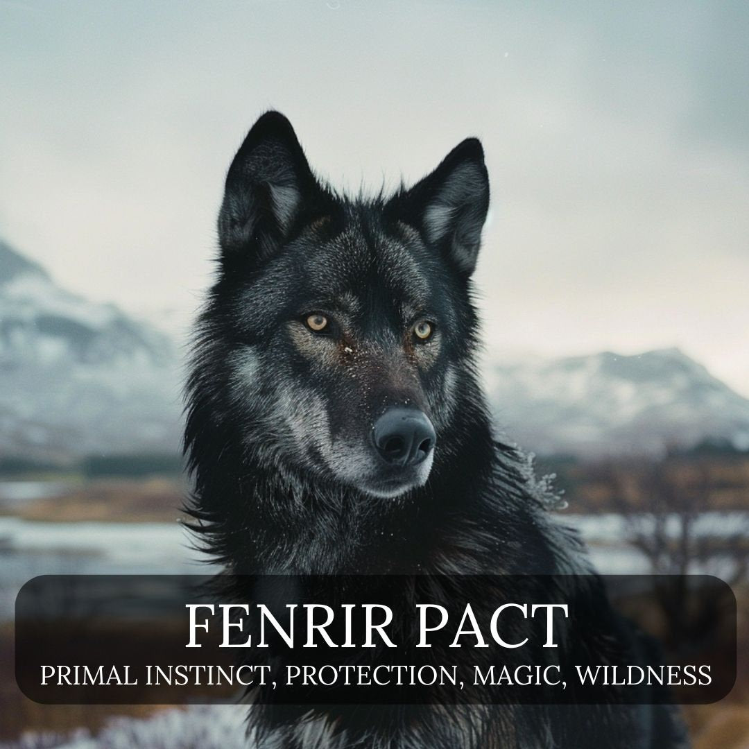 FENRIR pact for protection, strength, abundance - Ancient Nordic Viking Witchcraft