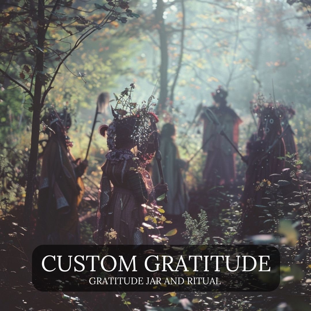 CUSTOM Gratitude and Offering Jar