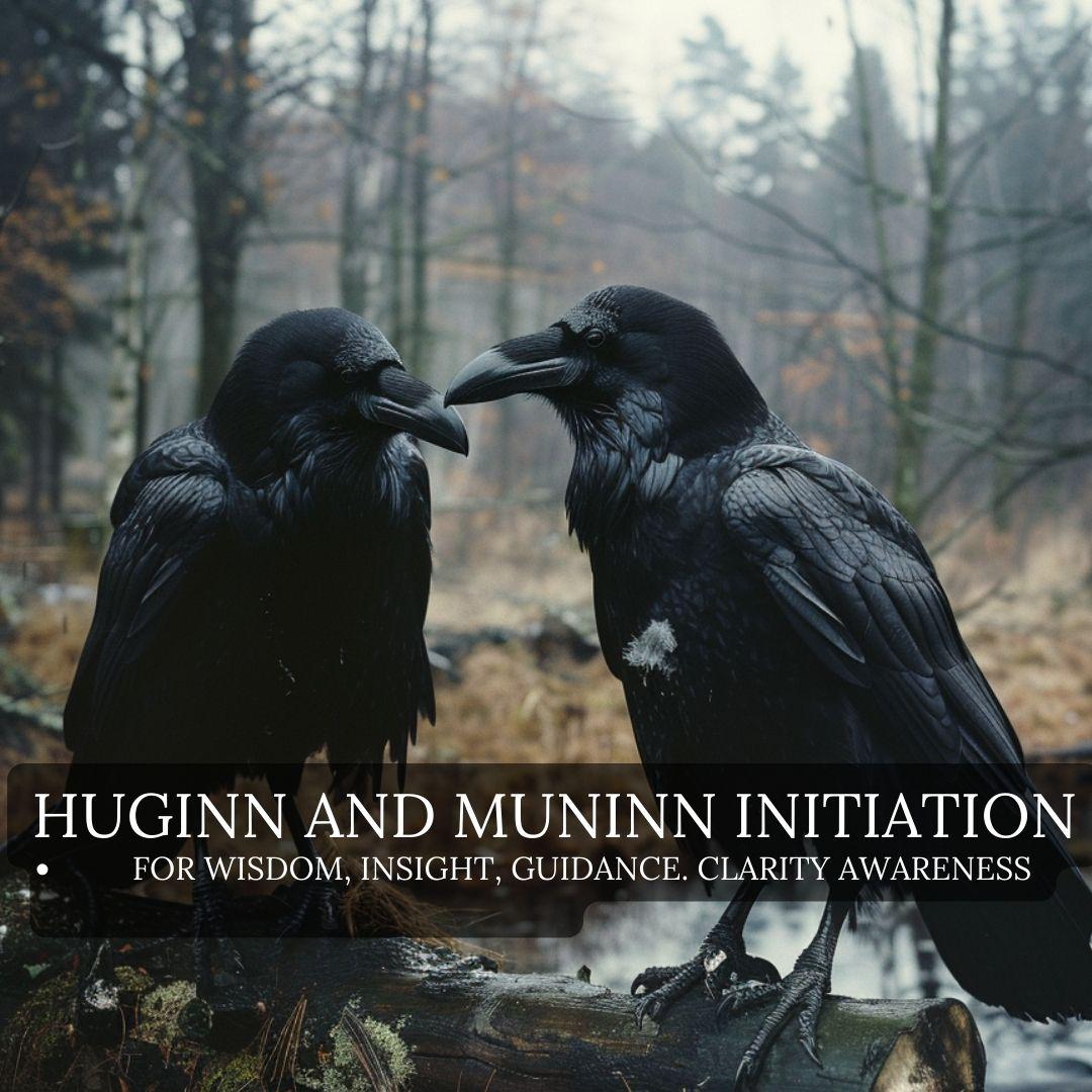 Huginn and Muninn Initiation Ancient Norse Viking Witchcraft